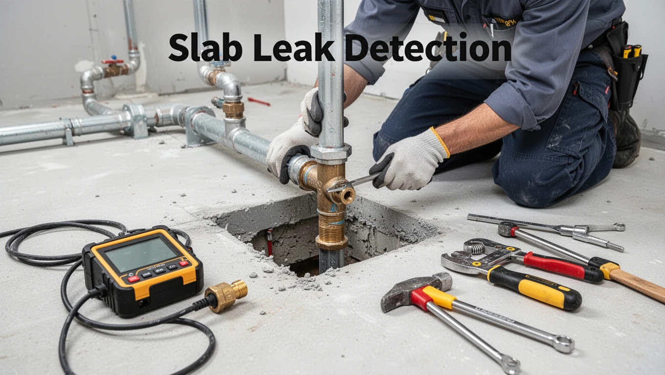 Slab Leak Detection